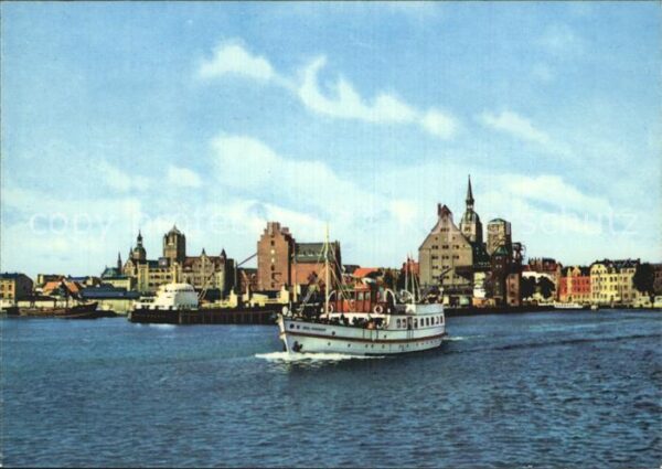 Stralsund Mecklenburg Vorpommern Hafen