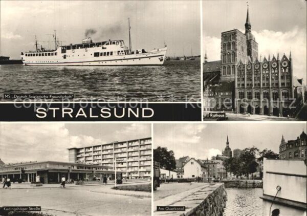 Stralsund Mecklenburg Vorpommern MS Deutsch Sowjetische Freundschaft Rat