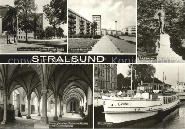 Stralsund Mecklenburg Vorpommern Krankenhaus Große Proraer Straße Schill