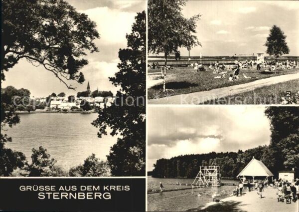 Sternberg Mecklenburg Warin Glammsee Brüel Waldbad Roter See