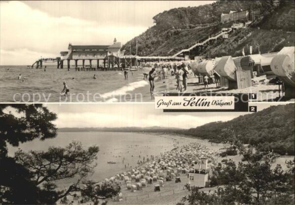 Sellin Ruegen Seebrücke Fischerstrand