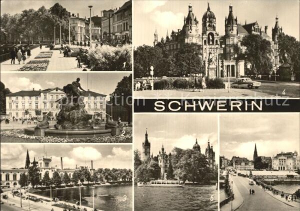 Schwerin Mecklenburg Schiffbrüchigendenkmal Pfaffenteich Sch