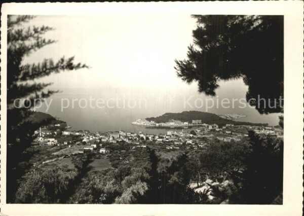 Makarska Dalmatien Luftaufnahme