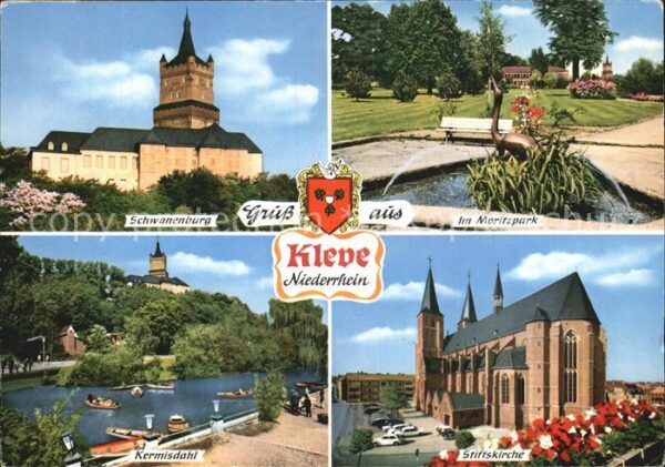 Kleve Schwanenburg Moritzpark Kermisdahl Stif