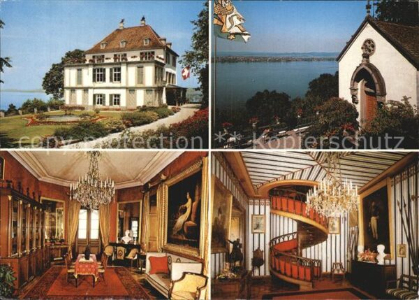 Konstanz Bodensee Schloss Bibliotheksalon Königin Hortens