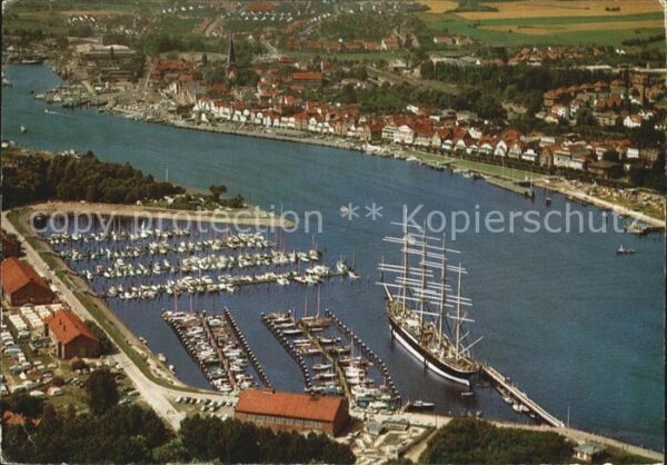 Travemuende Ostseebad Luftaufnahme