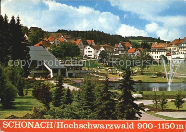 Schonach Schwarzwald Ortsansicht