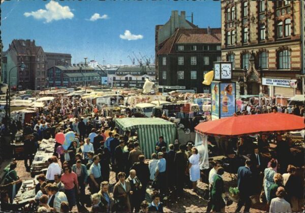 Hamburg Sankt Pauli Fischmarkt