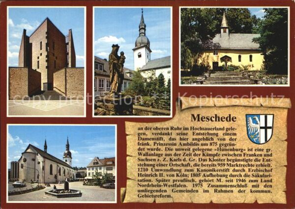 Meschede Abtei Königsmünster Friedenskirche Pfar