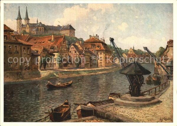 Bamberg Michaelisberg Künstlerkarte