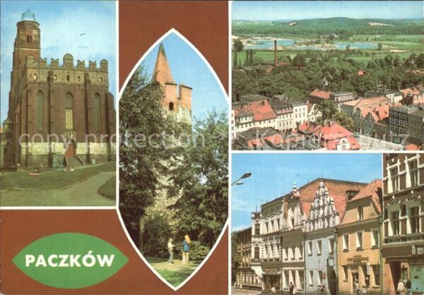 Paczkow Kirche Stadtansichten