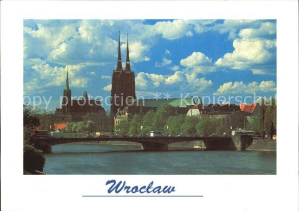 Wroclaw Stadtansicht Dominsel