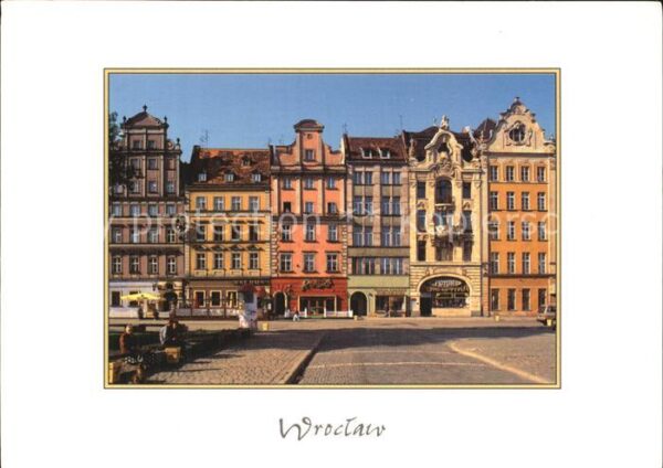 Wroclaw Marktplatz Bürgerhäuser