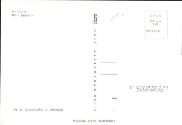 Wroclaw Ulica Kuznicza – Bild 2