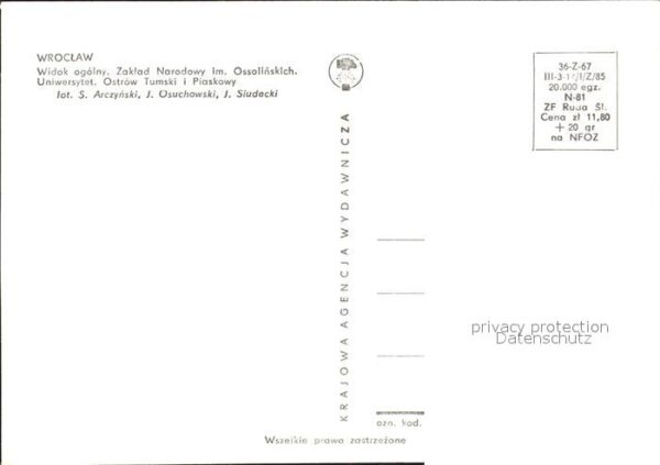 Wroclaw Universität Dominsel – Bild 2
