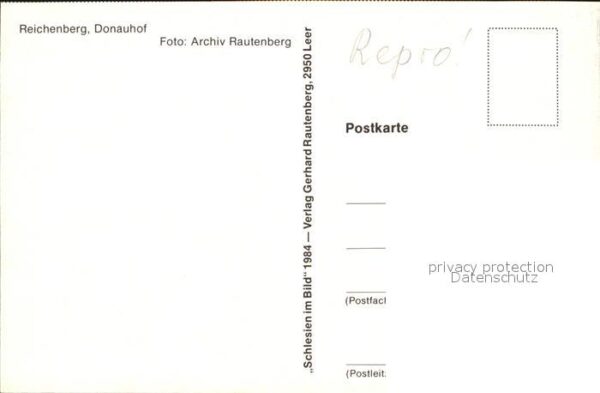 Reichenberg Liberec Boehmen Donauhof – Bild 2