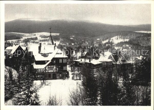 Oberschreiberhau Riesengebirge Riesengebirgskamm Winter