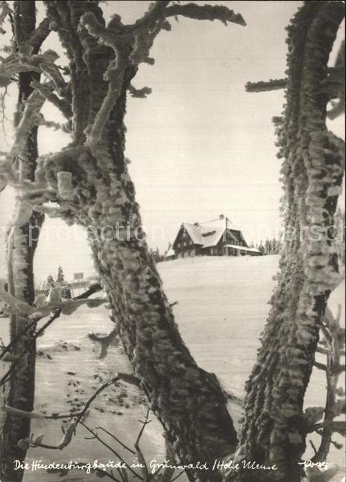 Hindenburgbaude Winterlandschaft