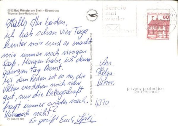 Bad Muenster Stein Ebernburg Luftaufnahme – Bild 2