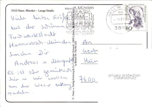 Hannoversch Muenden Lange Straße – Bild 2