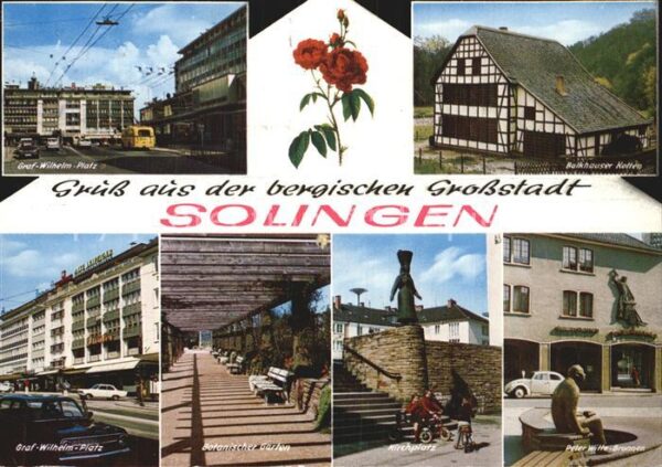 Solingen Graf Wilhelm Platz Balkhauser Kotten Bo