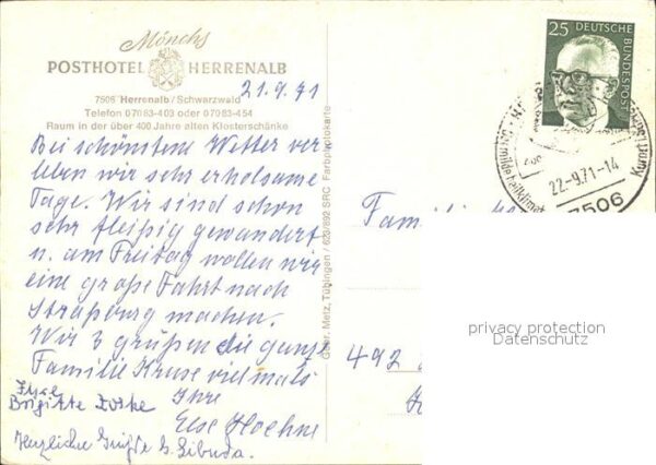Herrenalb Bad Herrenalb Mönchs Posthotel – Bild 2