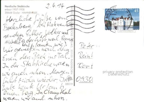 Hahnenklee-Bockswiese Harz Nordische Stabkirche – Bild 2