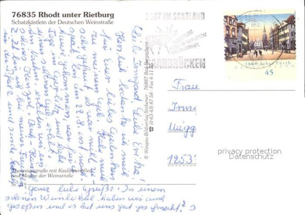 Rhodt Rietburg Schatzkästlein Deutsche Weinstraße – Bild 2