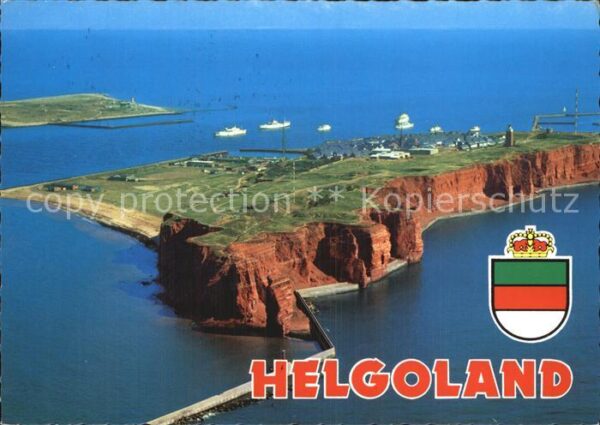 Helgoland Luftaufnahme