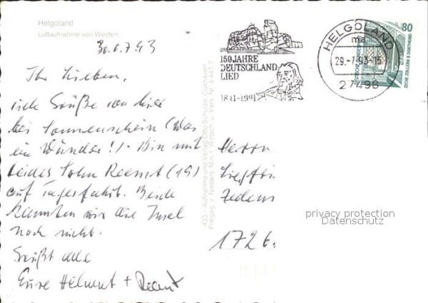 Helgoland Luftaufnahme – Bild 2