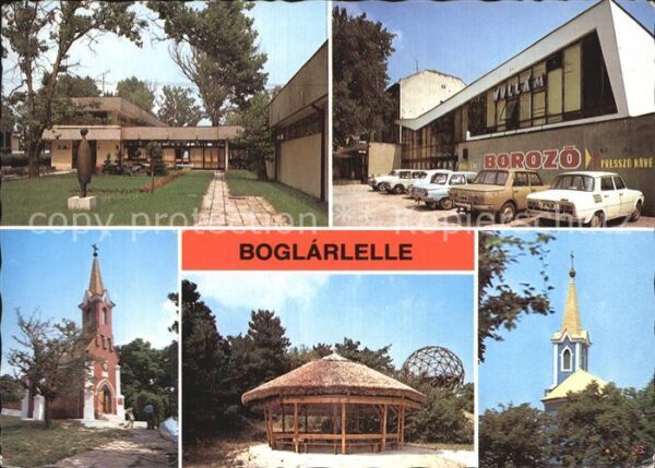 Boglarlelle Balatonlelle Kirche Denkmal Ansichten