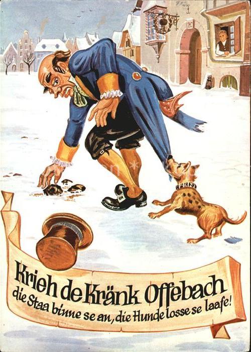 Offenbach Main Krieh de Kränk Offebach die Staa binne