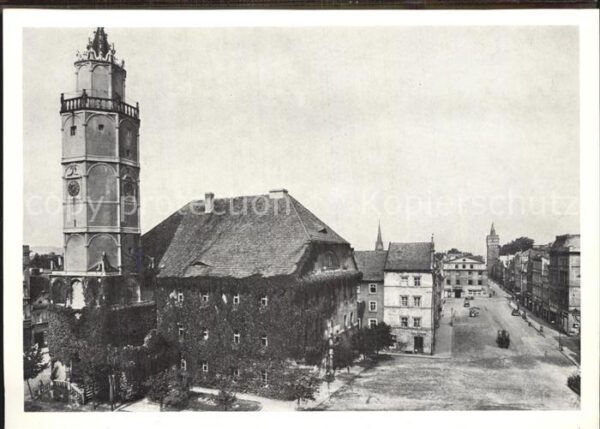 Patschkau Schlesien Ring Rathaus