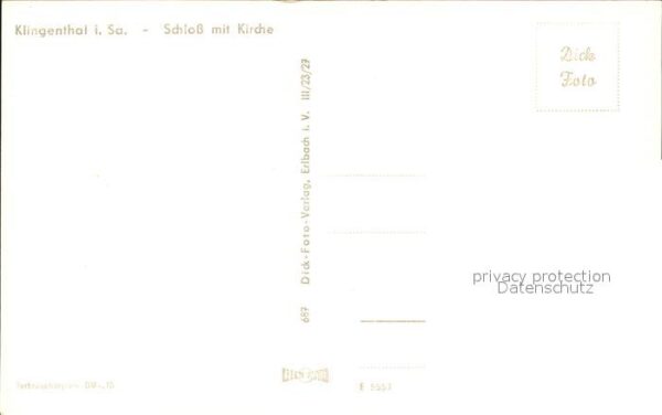 Klingenthal Vogtland Schloss Kirche – Bild 2