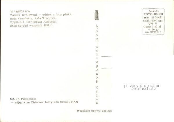 Warszawa Zamek Krolewski – Bild 2