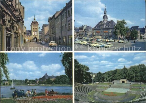 Borna Leipzig Reichstor Rathaus Breiter Teich Volkspl