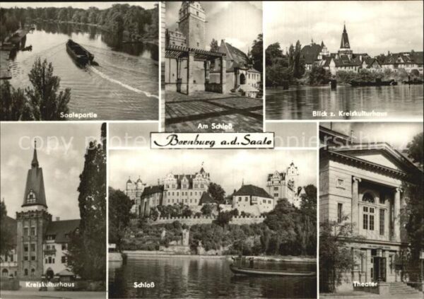 Bernburg Saale Schloss Kreiskulturhaus Theater