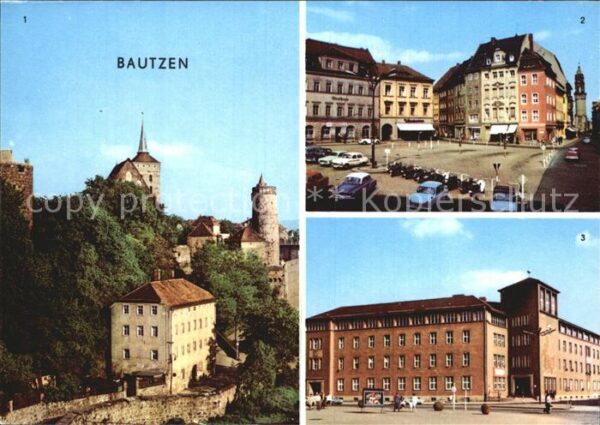 Bautzen Alte Wasserkunst Hauptmarkt Post