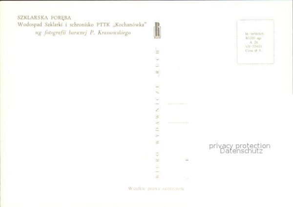 Szklarska Poreba Wodospad Szklarki schronisko PTTK Kocha – Bild 2