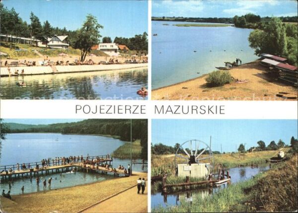 Pojezierze Mazurskie Kanal Elblaski Limajno Drweckim