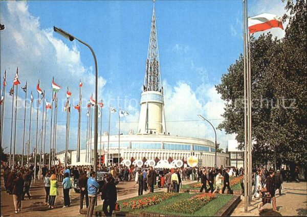 Poznan Posen Pawilon centralny Messe