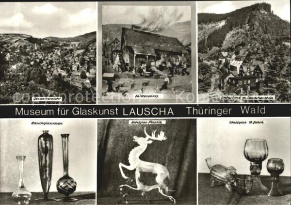 Lauscha Lauschenstein Waldglas Hohlglas Plastik