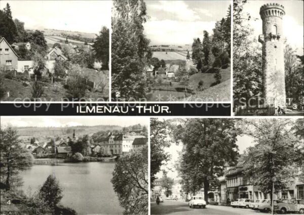 Ilmenau Thueringen Roda Turm Kickelhahn Lindenstrasse