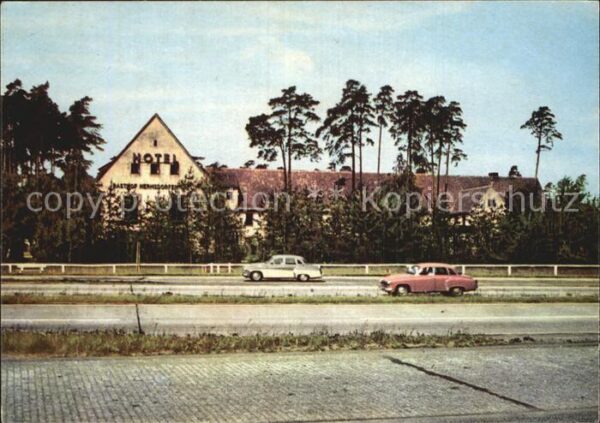 Hermsdorf Thueringen Hote Rasthof Mermsdorfer Kreuz