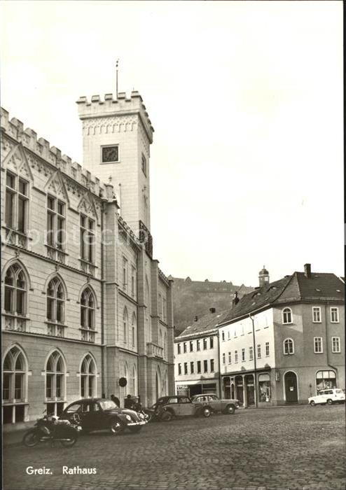 Greiz Thueringen Rathaus