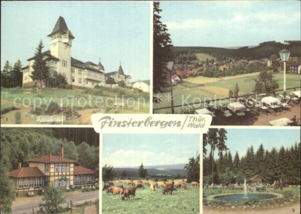 Finsterbergen Kurhaus Steigermühle Rennsteig Konzertp