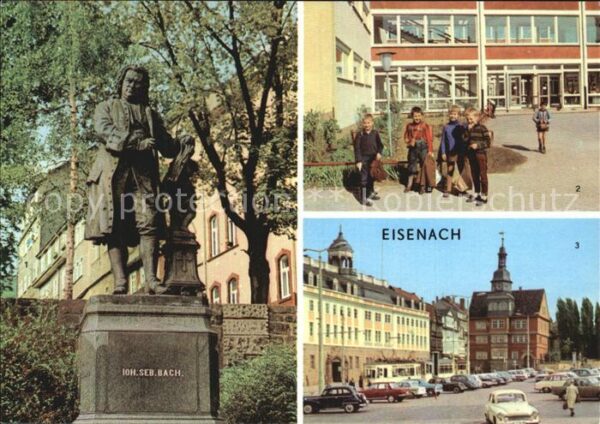 Eisenach Thueringen Bach-Denkmal Polytechnische Oberschule