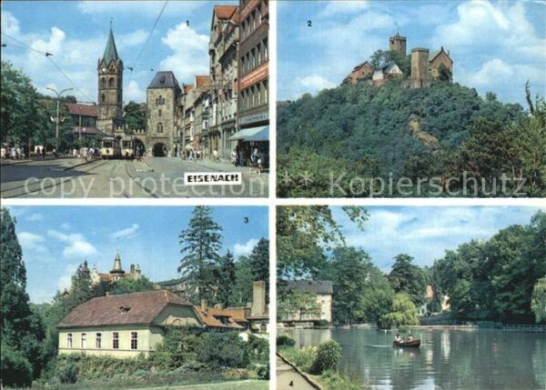 Eisenach Thueringen Platz der Deutsch-Sowjetischen Freundsc
