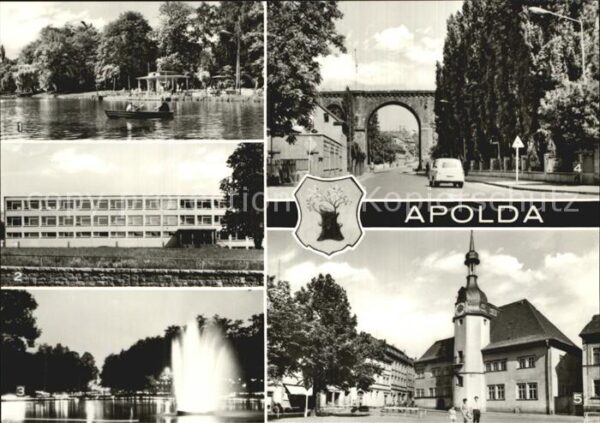 Apolda Politechnische Oberschule Rathaus Viadu