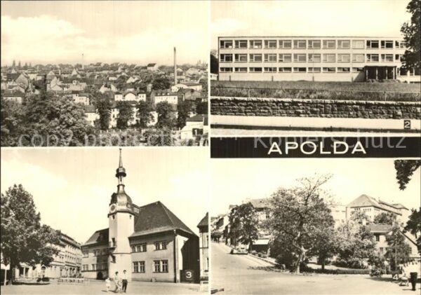 Apolda Polytechnische Oberschule Rathaus